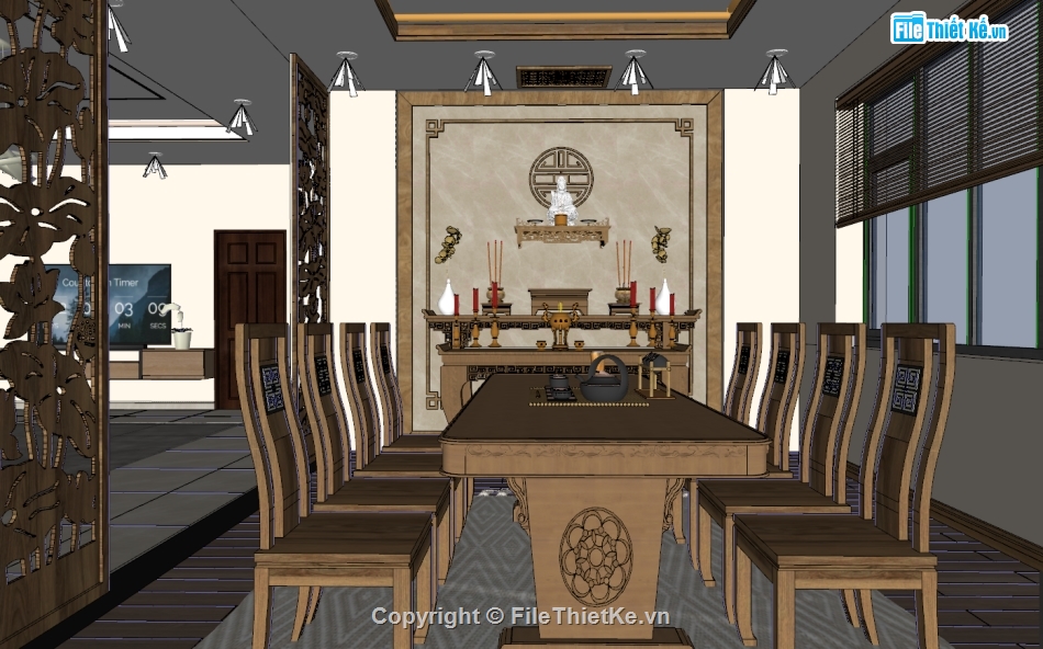 File sketchup nội thất,nội thất biệt thự,nội thất biệt thự file su,model su nội thất biệt thự,nội thất biệt thự sketchup